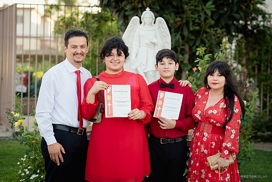 Daisy and Emanuel Confirmation